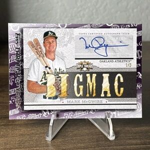 2021 Topps Through the Years Mark Mcgwire #TTY-11 Athletics 1A